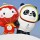 Olympic Games mascots: Bing Dwen Dwen & Shuey Rhon Rhon