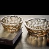 Honeycomb Crystal Glass Ashtray Household Brown Ashtray Cigar Ashtray Honeycomb Crystal Glass Ashtray Household Brown Ashtray Cigar Ashtray