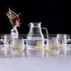 Wheat Ears Cup Heat Resistant Glass Mugs Set Glass Pitcher & Tumbler Wheat Ears Cup Heat Resistant Glass Mugs Set Glass Pitcher & Tumbler
