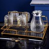 Wheat Ears Cup Heat Resistant Glass Mugs Set Glass Pitcher & Tumbler Wheat Ears Cup Heat Resistant Glass Mugs Set Glass Pitcher & Tumbler