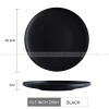 Nordic Ceramic Flat Plate Fruit Salad Plate Matte Shallow Plate Nordic Ceramic Flat Plate Fruit Salad Plate Matte Shallow Plate