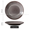 Ceramic Shallow Plate Dinner Plate Round Flat Plate Serving Plates Ceramic Shallow Plate Dinner Plate Round Flat Plate Serving Plates