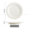 Nordic Tableware Vertical Stripes Dinnerware Ceramic Bowls Plates Nordic Tableware Vertical Stripes Dinnerware Ceramic Bowls Plates