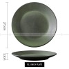 Ceramic Shallow Plate Dinner Plate Round Flat Plate Serving Plates Ceramic Shallow Plate Dinner Plate Round Flat Plate Serving Plates