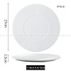 Nordic Dinnerware Carll Solar Series Ceramic White Dinner Plate Nordic Dinnerware Carll Solar Series Ceramic White Dinner Plate