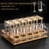 Gold Foil Wine Glass Wine Dispenser Small Goblet Cup Holder Win Set Gold Foil Wine Glass Wine Dispenser Small Goblet Cup Holder Win Set