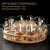 15ML Gold-rimmed Glass*10 + 150ML Dispenser*10+Rack  + $70.00 