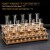 Golden Foil Glass*10+Golden Mountain Dispenser*10+ Rectangular Rack  + $140.00 