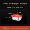 304 Stainless Steel Food Grade Fresh-keeping Box Storage Box Lunch Box 304 Stainless Steel Food Grade Fresh-keeping Box Storage Box Lunch Box