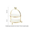 Elegant Ceramic Afternoon Tea Snack Tray: Sophisticated Dessert Table Display Rack