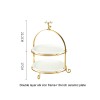 Elegant Ceramic Afternoon Tea Snack Tray: Sophisticated Dessert Table Display Rack