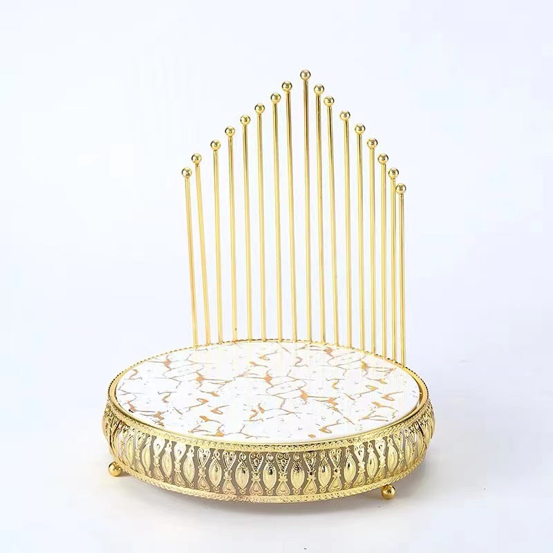 Artistic Ceramic Cake Display Stand for Elegant Dessert Presentations Artistic Ceramic Cake Display Stand for Elegant Dessert Presentations