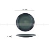 Kiln Glazed Ceramic Tableware Flat Plate Shallow Plate Dinner Plate Kiln Glazed Ceramic Tableware Flat Plate Shallow Plate Dinner Plate