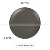 Ceramic Plate Round Shallow Plate Irregular Flat Plate Matte Plate Ceramic Plate Round Shallow Plate Irregular Flat Plate Matte Plate