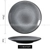 Ceramic Shallow Plate Dinner Plate Round Flat Plate Serving Plates Ceramic Shallow Plate Dinner Plate Round Flat Plate Serving Plates