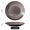 Ceramic Shallow Plate Dinner Plate Round Flat Plate Serving Plates Ceramic Shallow Plate Dinner Plate Round Flat Plate Serving Plates
