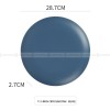 Ceramic Plate Round Shallow Plate Irregular Flat Plate Matte Plate Ceramic Plate Round Shallow Plate Irregular Flat Plate Matte Plate