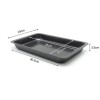 Rectangular Elegance 11-Inch Baking Pan – Versatile Cake and Cookie Mold Rectangular Elegance 11-Inch Baking Pan – Versatile Cake and Cookie Mold