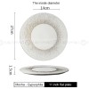 Mocaa Stone Series Phnom Penh Tableware Ceramic Dinnerware Flat Plate