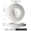 Mocaa Stone Series Phnom Penh Tableware Ceramic Dinnerware Flat Plate