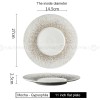 Mocaa Stone Series Phnom Penh Tableware Ceramic Dinnerware Flat Plate