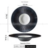 Carll Solar Series Designer Dinnerware Ceramic Navy Stylish Dish Carll Solar Series Designer Dinnerware Ceramic Navy Stylish Dish