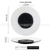 Mocaa Stone Series Black-white Dinnerware Ceramic Plate Shallow Plate Mocaa Stone Series Black-white Dinnerware Ceramic Plate Shallow Plate