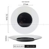 Weiss Dinnerware Collection Designer White/Black Dinner Plate Weiss Dinnerware Collection Designer White/Black Dinner Plate