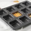 Square Delight 12-Cup Non-stick Cupcake and Brownie Baking Pan Square Delight 12-Cup Non-stick Cupcake and Brownie Baking Pan