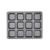 Square Delight 12-Cup Non-stick Cupcake and Brownie Baking Pan Square Delight 12-Cup Non-stick Cupcake and Brownie Baking Pan