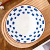 Japanese Elegance: Ceramic Hat-Shaped Rice Bowl - 8 Inches Japanese Elegance: Ceramic Hat-Shaped Rice Bowl - 8 Inches