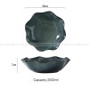 Blue/Green Glaze Dinnerware Lotus Leaf Large Bowl Soup Bowl 12" Blue/Green Glaze Dinnerware Lotus Leaf Large Bowl Soup Bowl 12"