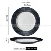 Carll Solar Series Designer Dinnerware Ceramic Navy Stylish Dish Carll Solar Series Designer Dinnerware Ceramic Navy Stylish Dish