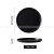 12-inch Black Flat Plate  + $20.00 