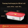304 Stainless Steel Food Grade Fresh-keeping Box Storage Box Lunch Box 304 Stainless Steel Food Grade Fresh-keeping Box Storage Box Lunch Box
