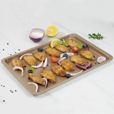 14.5-Inch Large Rectangular Baking Pan Baking Oven Chassis Cookie Pan 14.5-Inch Large Rectangular Baking Pan Baking Oven Chassis Cookie Pan