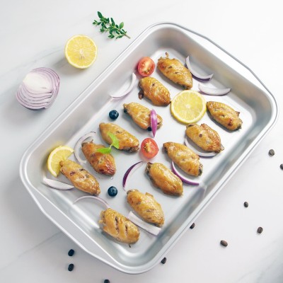 14.5-Inch Non-stick Baking Pan Cookie Non-stick Coated Bakeware 14.5-Inch Non-stick Baking Pan Cookie Non-stick Coated Bakeware