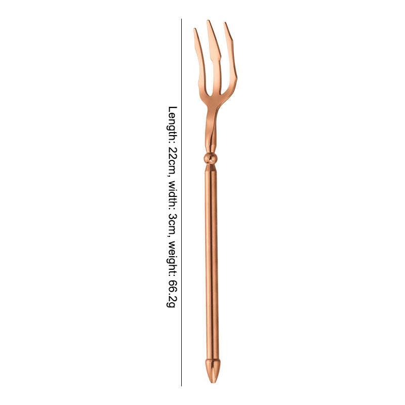Creative Cutlery Set Sea King Design Knife, Fork, Spoon 304 Stainless Steel Mirror Polished Creative Cutlery Set Sea King Design Knife, Fork, Spoon 304 Stainless Steel Mirror Polished