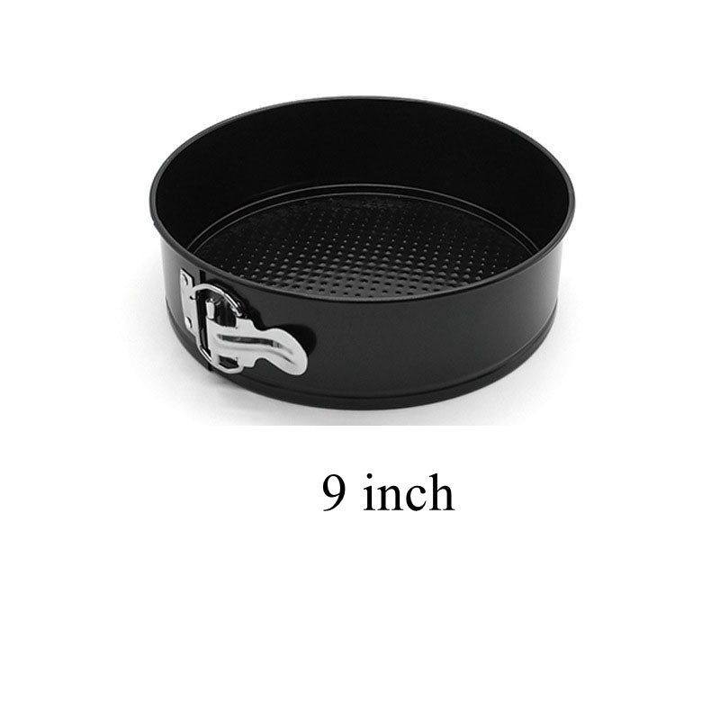 Movable Bottom Baking Tray with Lock Non-stick Cake Baking Mold Movable Bottom Baking Tray with Lock Non-stick Cake Baking Mold