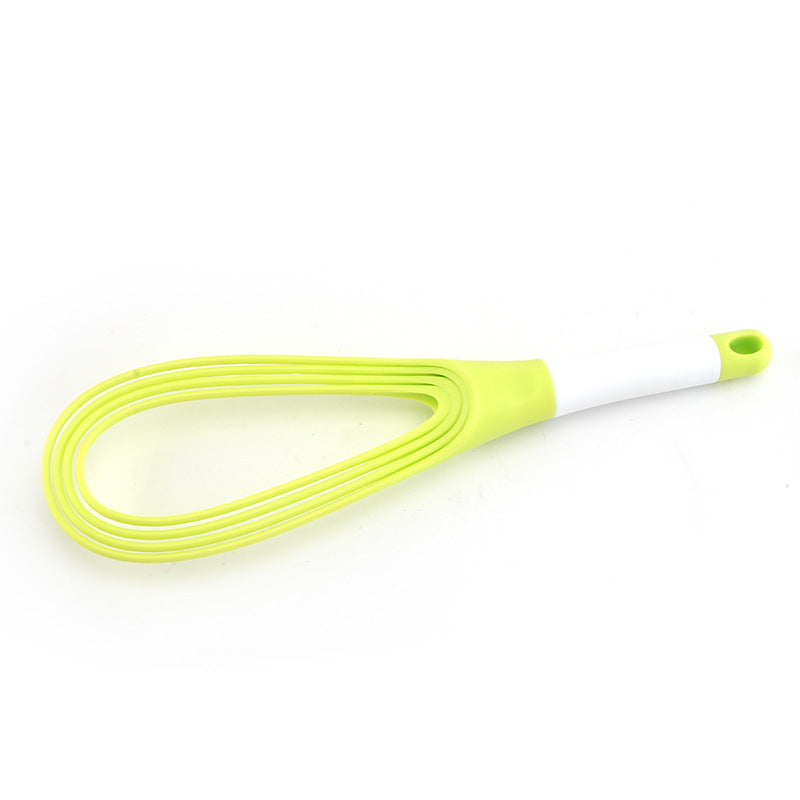 Foldable Manual Rotary Egg Beater: Essential Plastic Baking Tool Foldable Manual Rotary Egg Beater: Essential Plastic Baking Tool