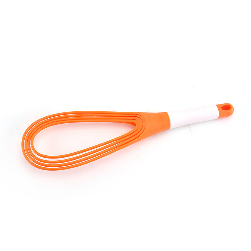 Foldable Manual Rotary Egg Beater: Essential Plastic Baking Tool Foldable Manual Rotary Egg Beater: Essential Plastic Baking Tool