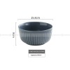 Nordic Tableware Vertical Stripes Dinnerware Ceramic Bowls Plates Nordic Tableware Vertical Stripes Dinnerware Ceramic Bowls Plates