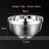Durable 304 Stainless Steel Bowl Double-layer Heat Insulation Bowl Durable 304 Stainless Steel Bowl Double-layer Heat Insulation Bowl