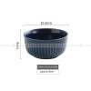 Nordic Tableware Vertical Stripes Dinnerware Ceramic Bowls Plates Nordic Tableware Vertical Stripes Dinnerware Ceramic Bowls Plates
