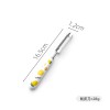 Creative Ceramic Handle Fruit Pattern SS Fork, Knife, Spoon, Chopsticks, Steak Flatware Set Creative Ceramic Handle Fruit Pattern SS Fork, Knife, Spoon, Chopsticks, Steak Flatware Set