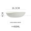 Japanese Ceramic Tableware Irregular Matte Ramen Bowl Deep Salad Plate Japanese Ceramic Tableware Irregular Matte Ramen Bowl Deep Salad Plate
