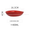 Japanese Ceramic Tableware Irregular Matte Ramen Bowl Deep Salad Plate Japanese Ceramic Tableware Irregular Matte Ramen Bowl Deep Salad Plate