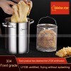 Fryer Kitchen Appliance Multifunctional 304 Stainless Steel Fryer Fryer Kitchen Appliance Multifunctional 304 Stainless Steel Fryer
