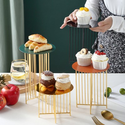 European Creative Snack Cake Stand for Hotel Catering and Home Dessert Presentation European Creative Snack Cake Stand for Hotel Catering and Home Dessert Presentation