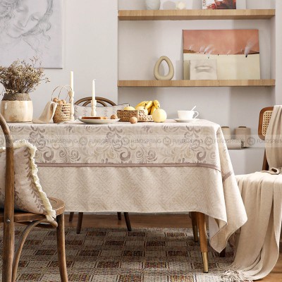 Aida Tablecloth Vintage Pastoral Style Table Cloth Waterproof Cover Aida Tablecloth Vintage Pastoral Style Table Cloth Waterproof Cover
